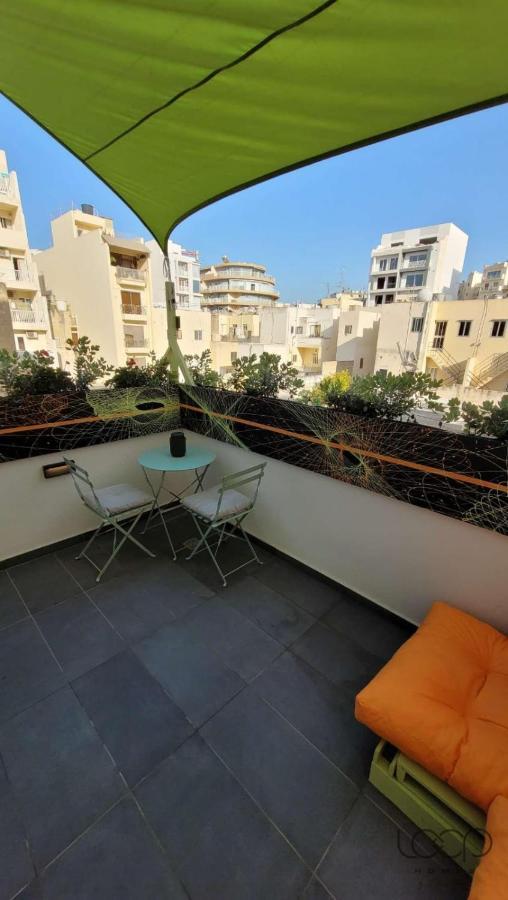Modern - 50 M From Sea - Free Wi-Fi - Super Cool - Terrace - Fully Air-Conditioned St. Paul's Bay Exterior foto